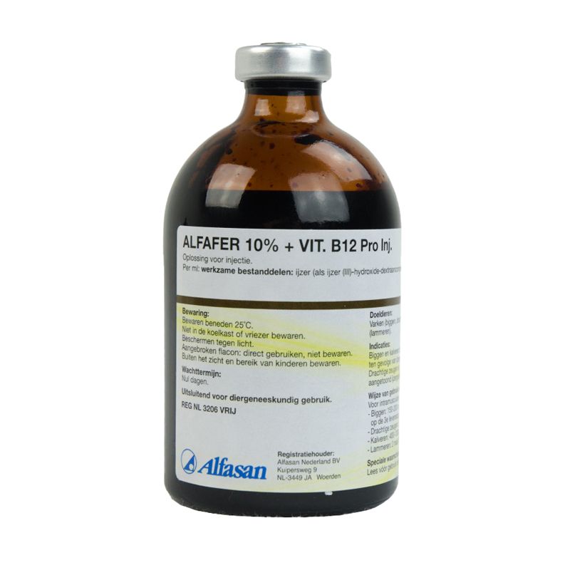 Alfafer 10% met Vit. B12 Pro injectie 100ml