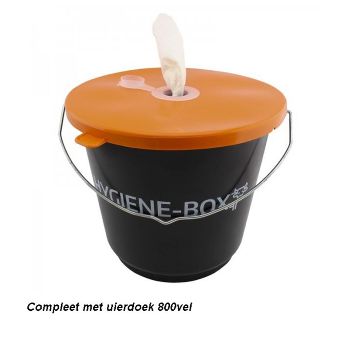 Hygiëne Box compleet met Uierpapier