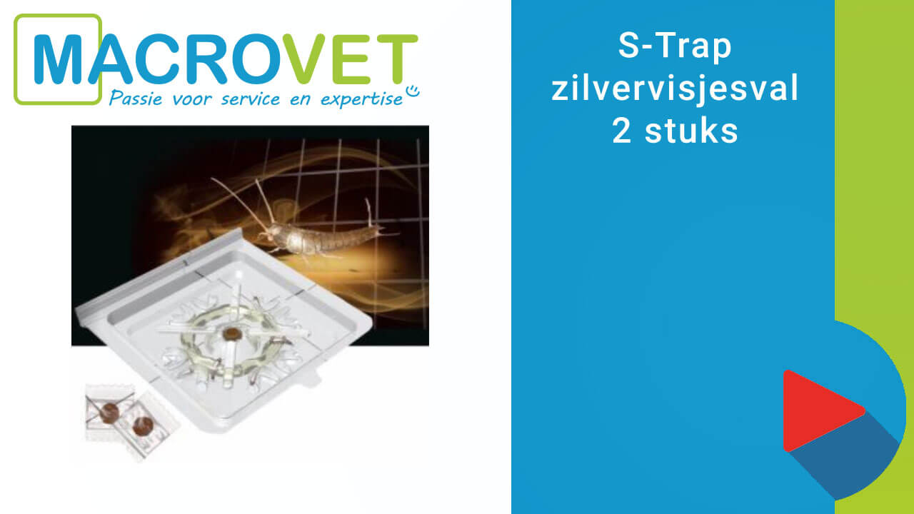 S-Trap zilvervisjesval 2 stuks