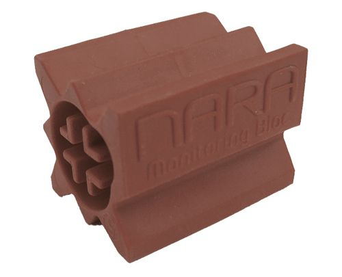 Nara Bloc lokmiddel rat/muis chocoladegeur 5st
