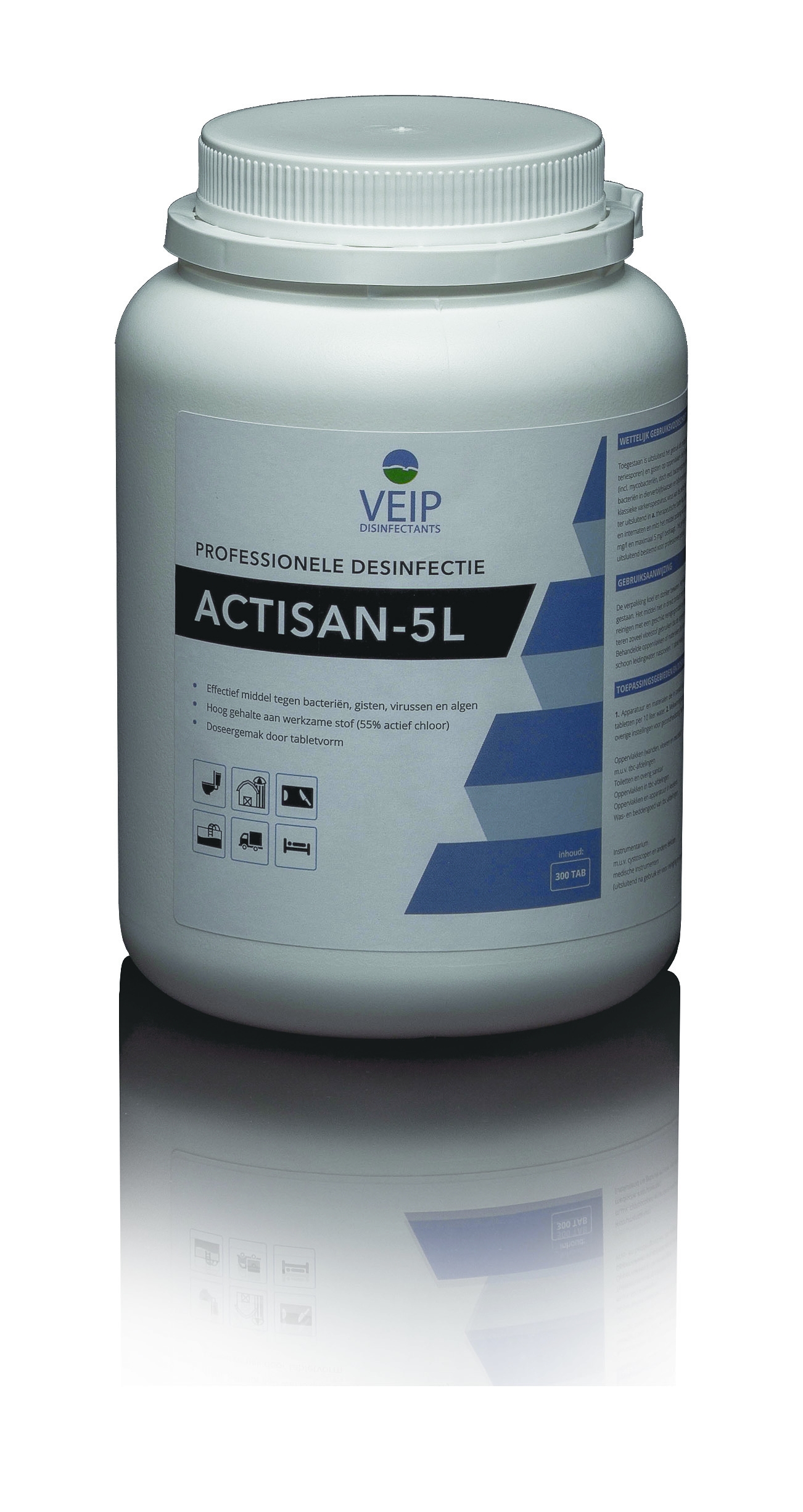 Actisan-5 Chloortabletten 300st