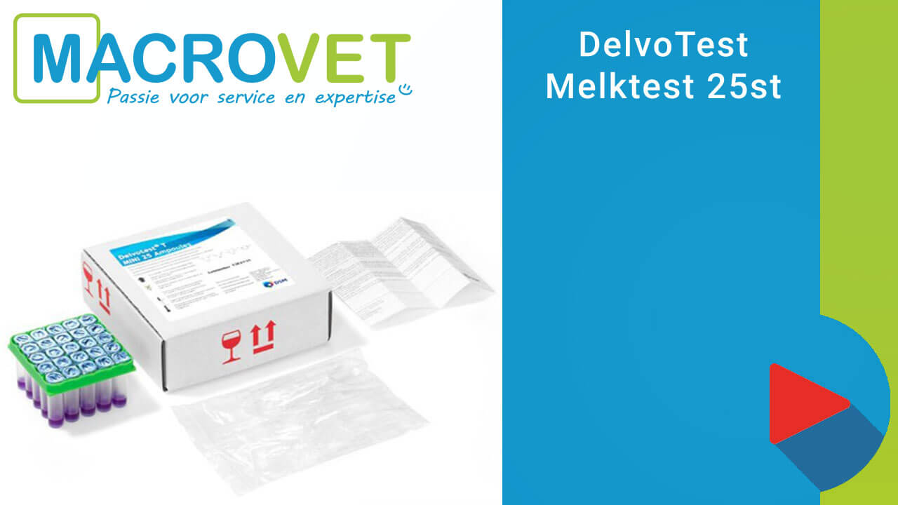 Delvotest  melktest T mini 25st