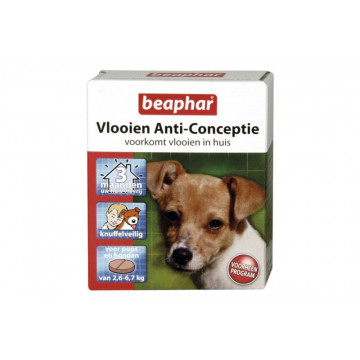 Beaphar Vlooien Anti Conceptie kleine Hond 3 tabletten