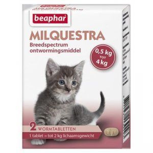 Beaphar Milquestra kleine kat / kitten 2 tabletten