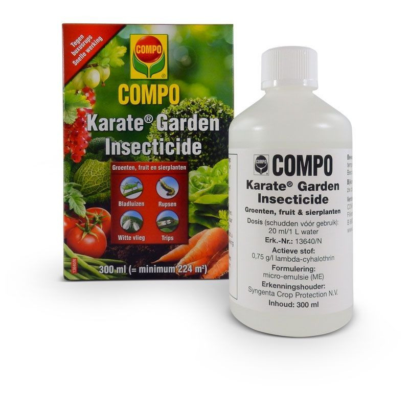 COMPO Karate Garden insectenbestrijder 300ML flesje