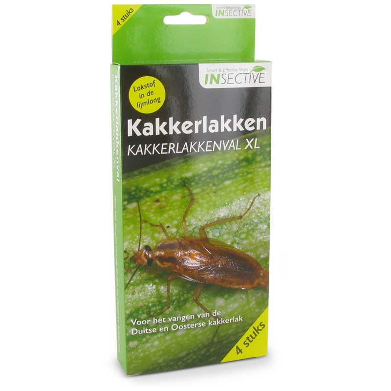 Insective Kakkerlakkenval XL 4st omverpakking