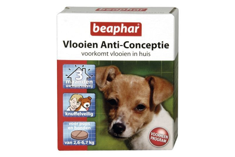 Beaphar Vlooien Anti Conceptie kleine Hond 3 tabletten