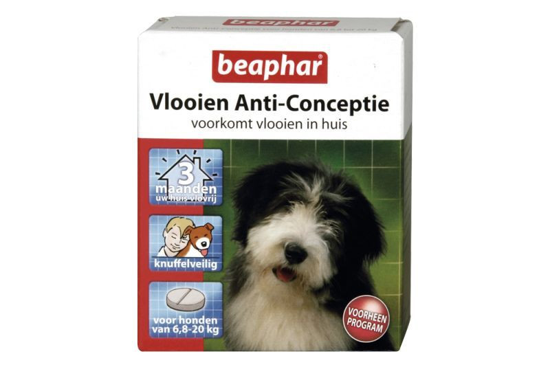 Beaphar Vlooien Anti Conceptie middel grote Hond 3 tabletten