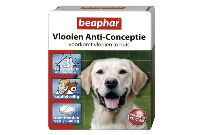 Beaphar Vlooien Anti Conceptie grote Hond 3 tabletten