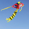 Twin terror kite vlieger aan het werk