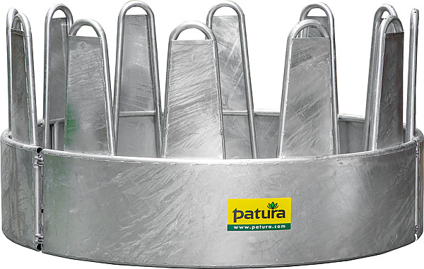 Patura professionele ronde ruif met 12 voerplaatsen